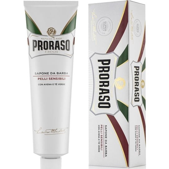 

Белое успокаивающее мыло для бритья в тюбике, 150 мл Proraso