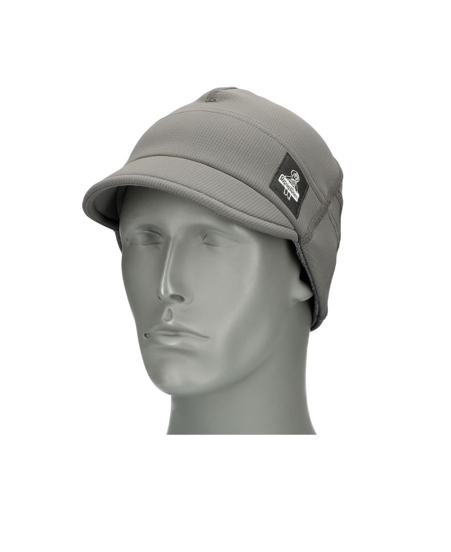 

Мужская шапка-бини с козырьком - верх из эластичного нейлона/спандекса, зимняя шапка на флисовой подкладке RefrigiWear, Grey