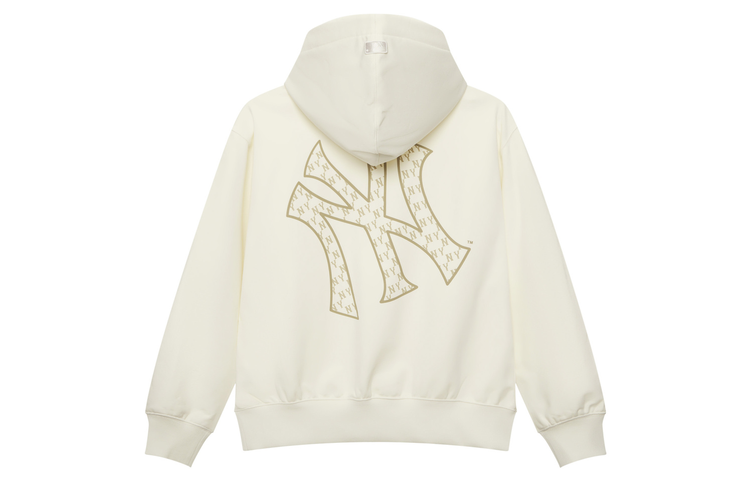 

MLB Монограмма коллекция New York Yankees худи унисекс стандарт ivory