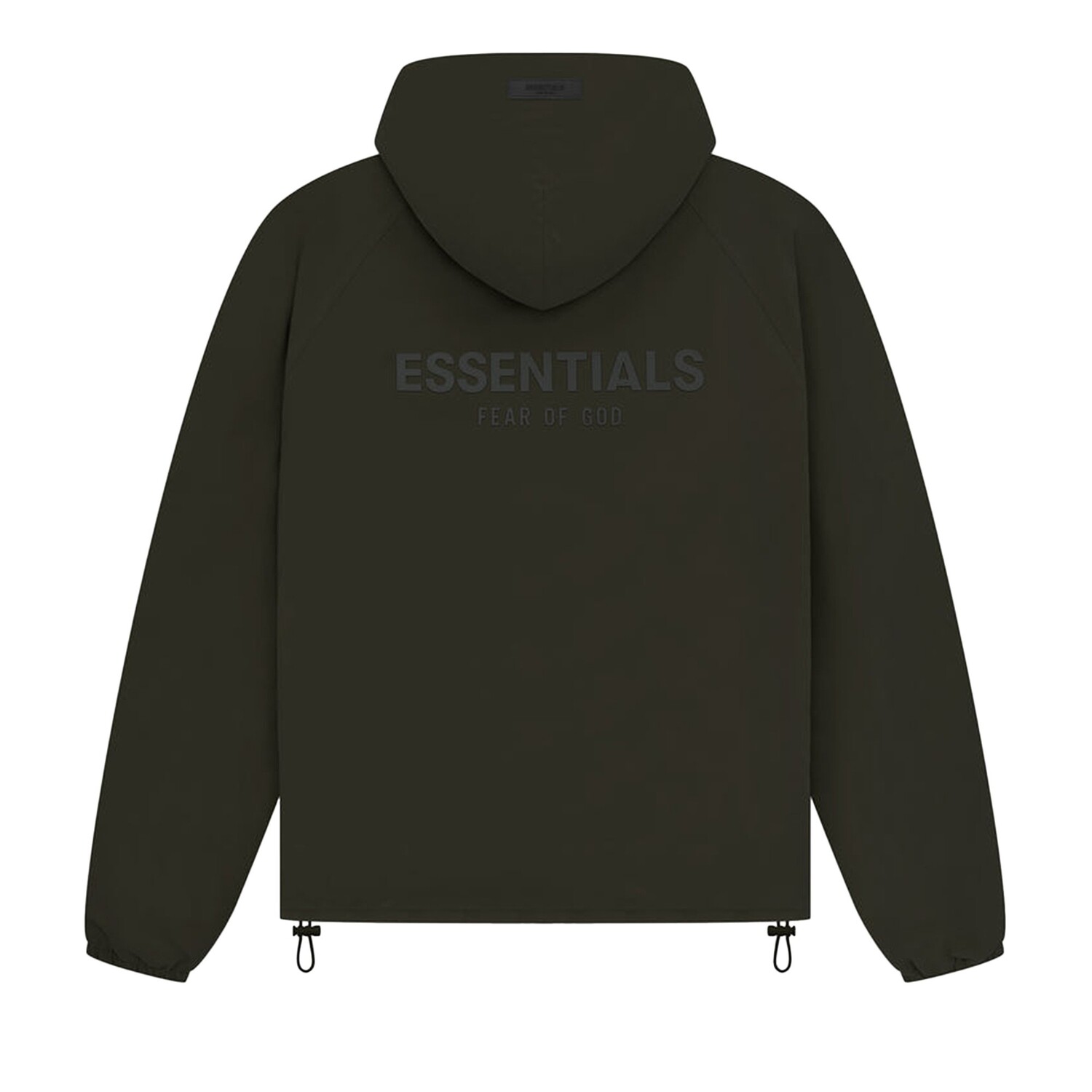 Куртка на молнии Fear of God Essentials, цвет Off Black — фото 2