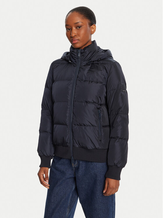 

Пуховик regular fit XW000228 AF12286 UB100 Armani Exchange, синий