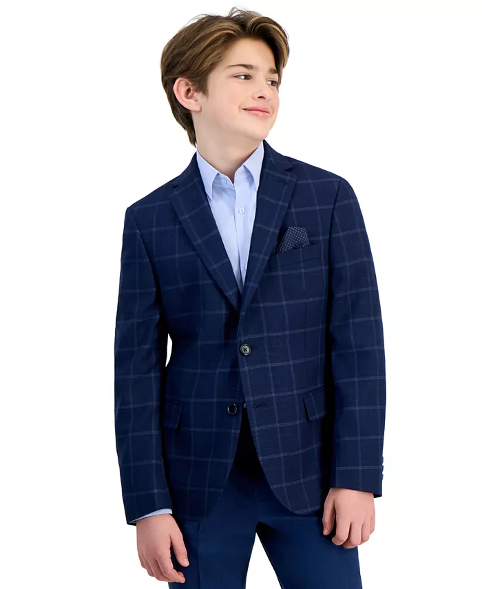 

Куртка Big Boys Windowpane B By Brooks Brothers, синий