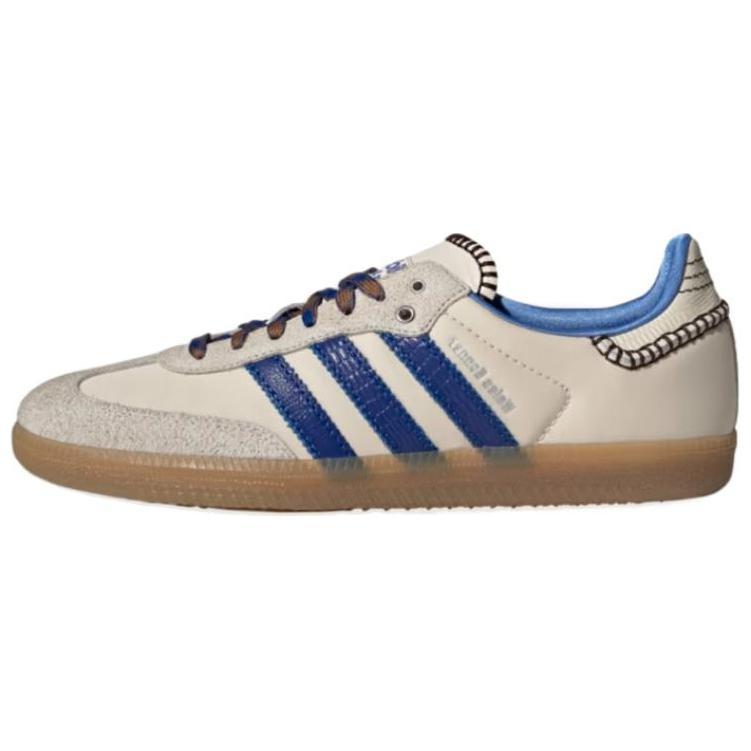 

Кроссовки Adidas Samba Nylon Wales Bonner Wonder Clay Royal Adidas Originals, белый/бежевый/синий
