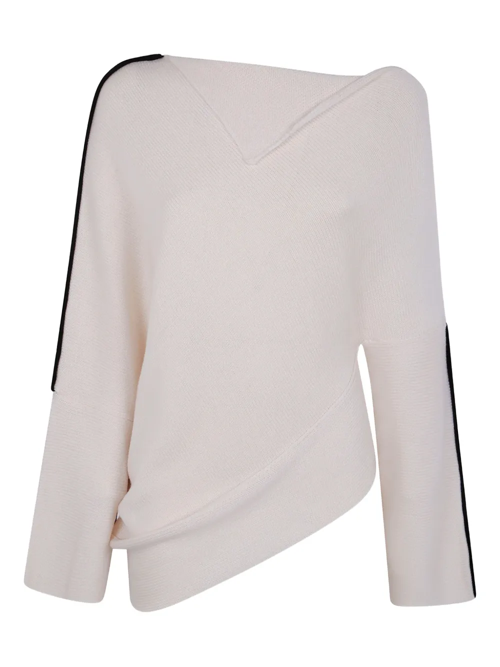 

Полосатый вязаный джемпер Pierantoniogaspari, нейтральный