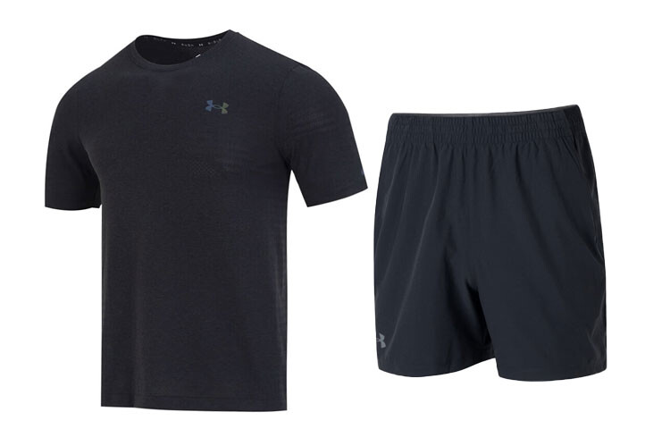 

Мужская повседневная спортивная одежда Under Armour, цвет Black