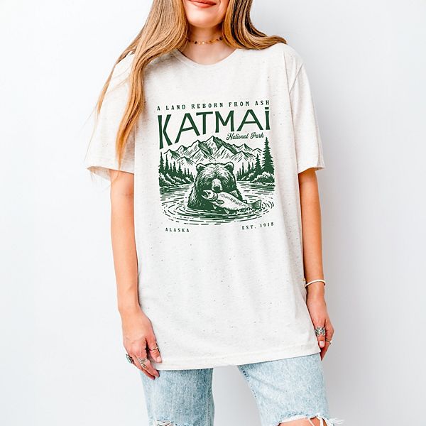 

Футболка Katmai national park a land reborn from ash Simply Sage Market, Oatmeal, Серый, Футболка Katmai national park a land reborn from ash Simply Sage Market, Oatmeal