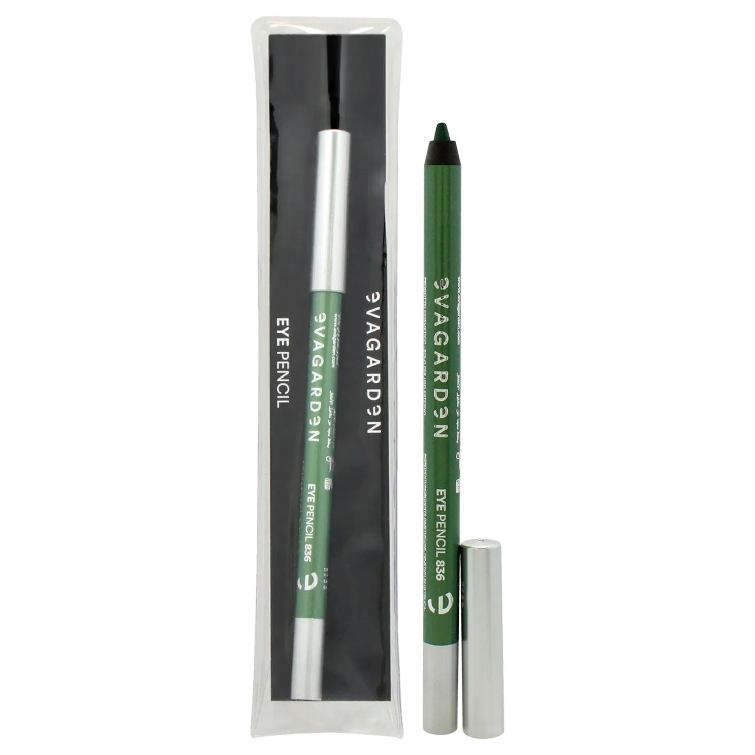 Карандаш для глаз Superlast Eye Pencil - 836 Pearl Foliage от Evagarden для женщин - 0,04 унции, прозрачный/прозрачный