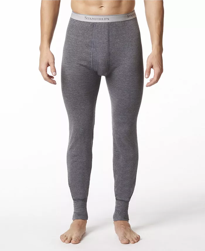 

Мужское термобелье из двухслойной хлопковой смеси Long Johns Stanfield's, серый