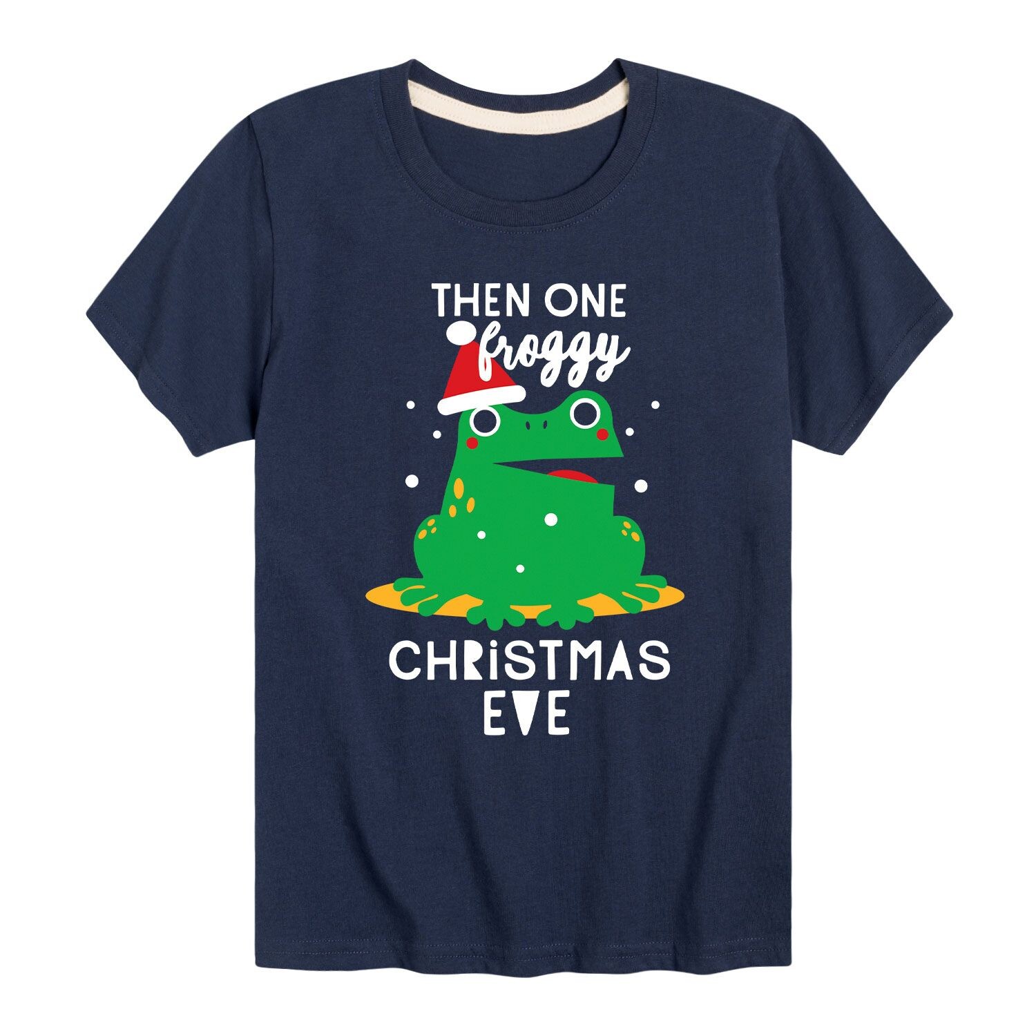 

Футболка с рисунком One Froggy Christmas Eve для мальчиков 8–20 лет Licensed Character, синий