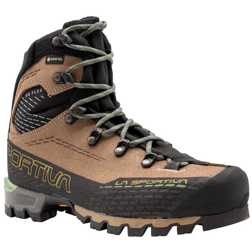Женские альпинистские ботинки Trango Alpine GTX La Sportiva, Sand Dune/Aspen Green — фото 3