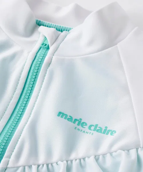 Рашгард детский с длинным рукавом и рюшами Marie Claire, набор из 1 предмета, мятный — фото 3