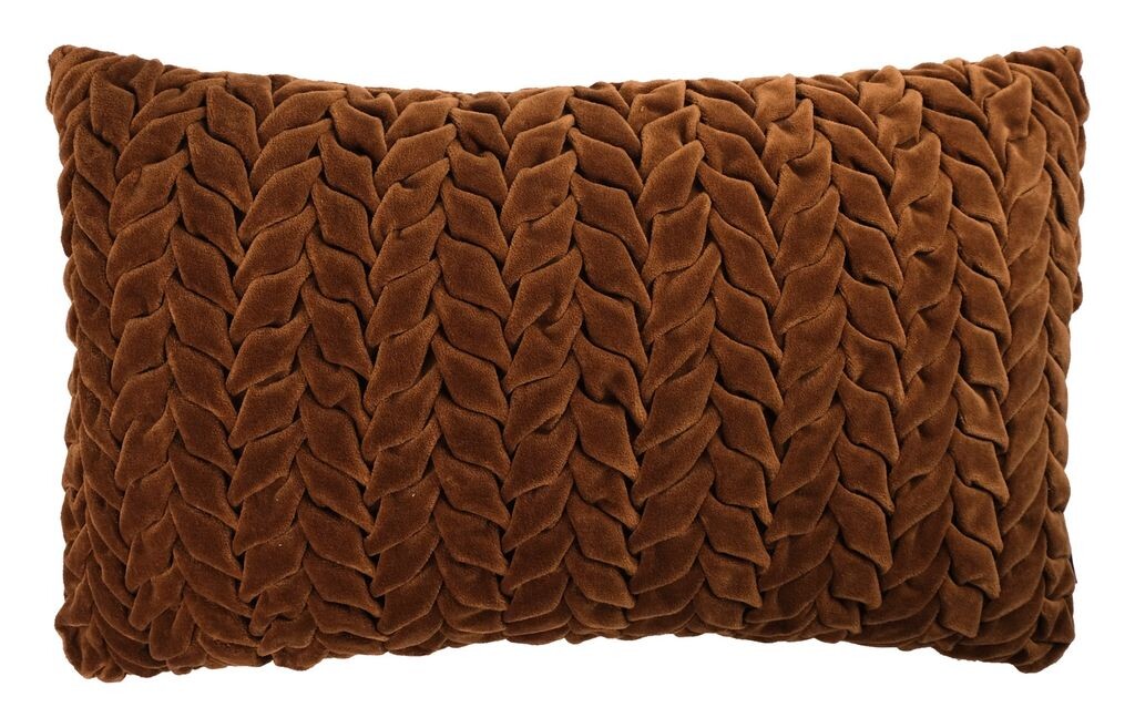 

Подушка - бронза - 30 х 50 см - плетеный вид Blyco Textil Group BV