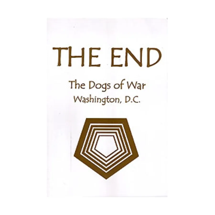 

Dogs of War - Washington, D.C., The End (Tyranny Games), мягкая обложка