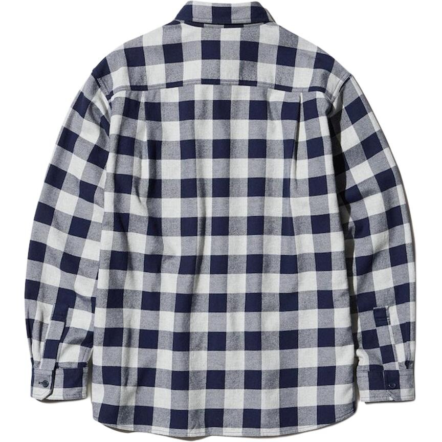 Рубашка унисекс серая Uniqlo, серый — фото 2