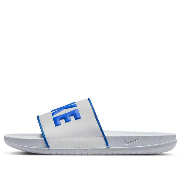 

Тапочки offcourt slide sports slippers gray blue Nike, серый