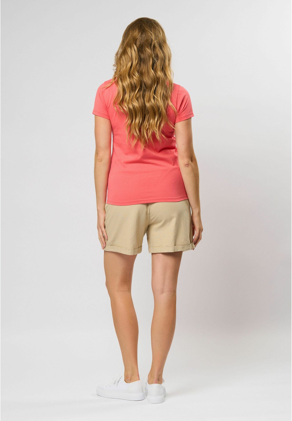 Базовая футболка AMY U.S. Polo Assn., светло-красный — фото 3