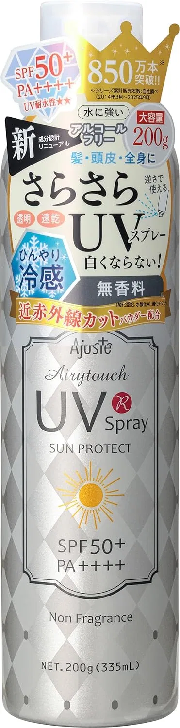 Спрей-санскрин Ajuste UV Protection SPF50 PA++++, 200 г