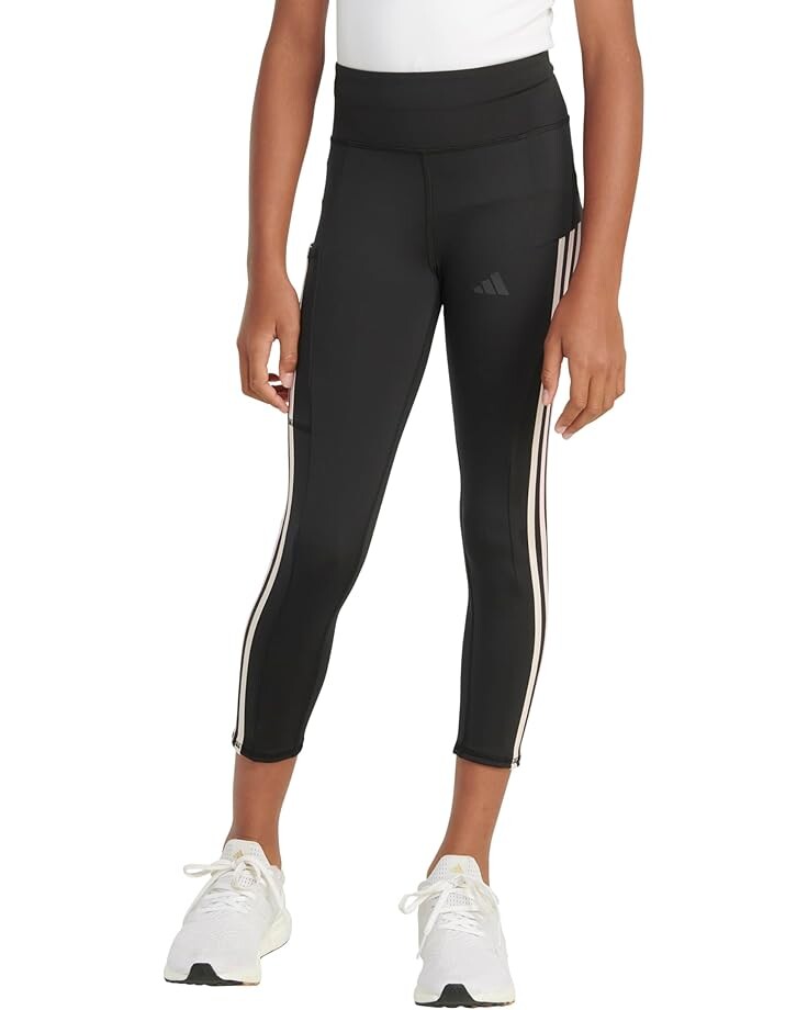 

Брюки adidas Kids 3S Cell Pocket 7/8 Legging(Big Kid), черный