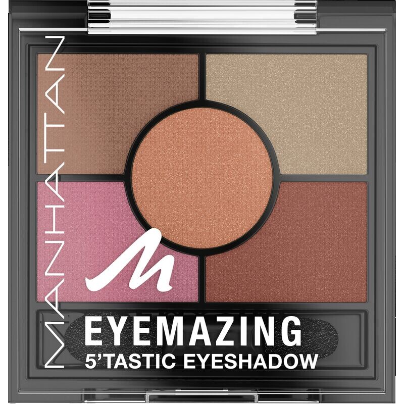 

Тени для век Eyemazing 5'Tastic 004 бордовый розовый Manhattan, 3,8 g
