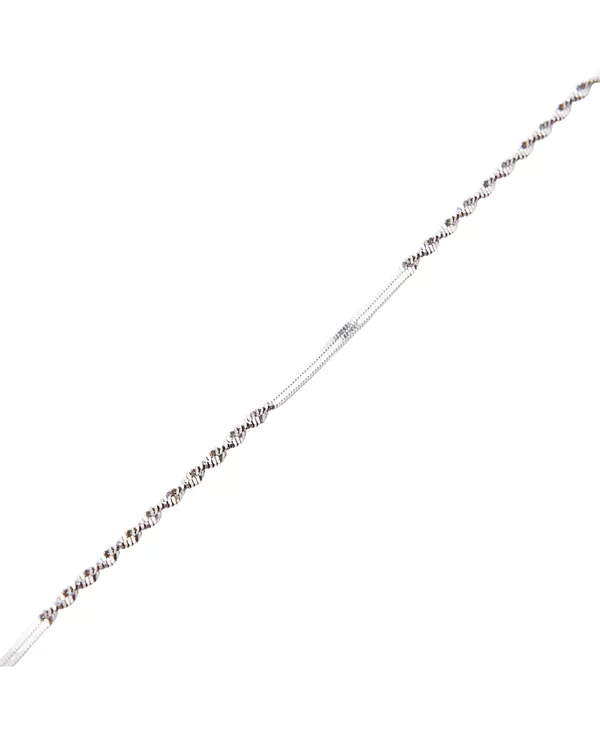 

Браслет из полусингапурского стерлингового серебра Spero London, silver