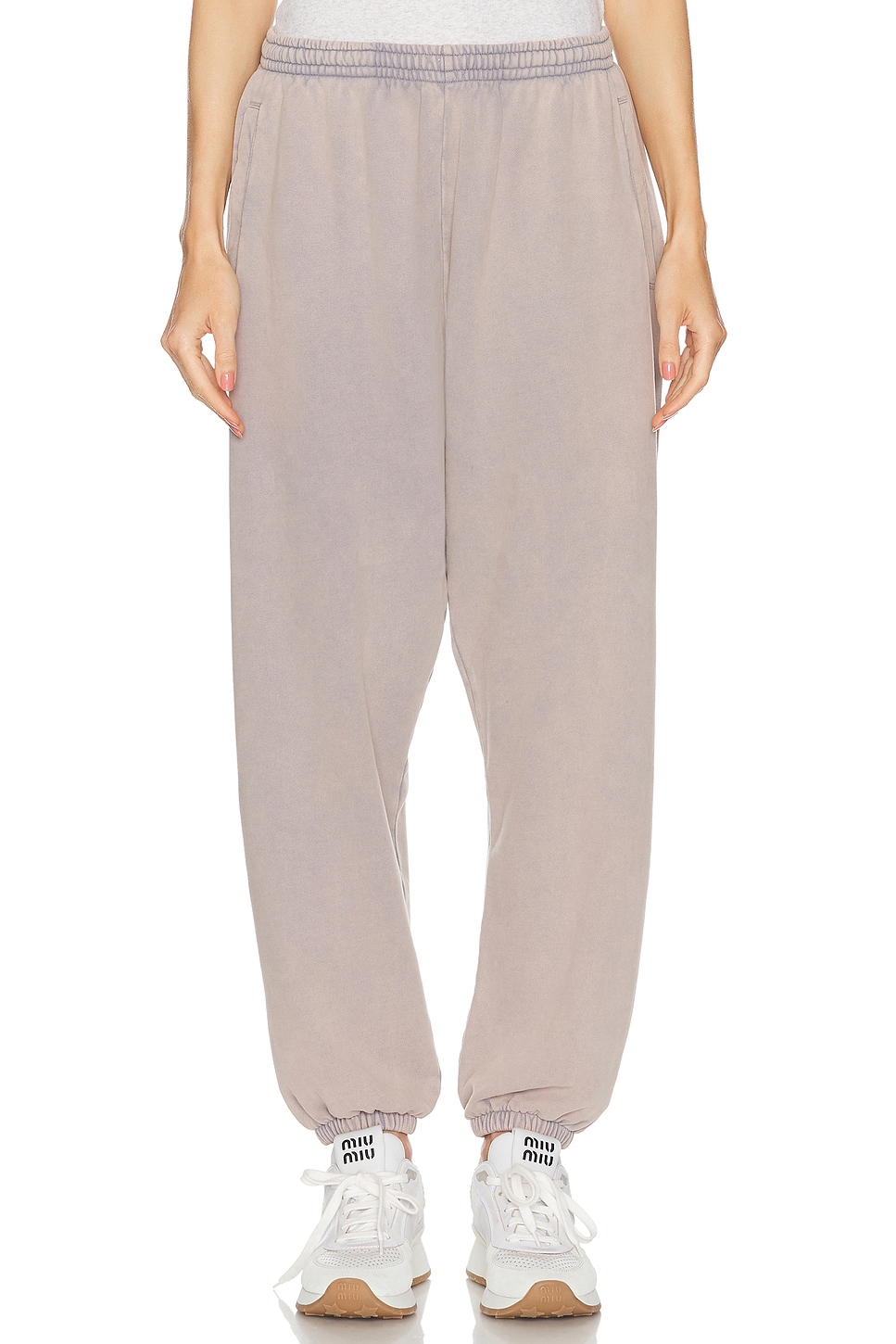 

Джоггеры Acne Studios, цвет Dusty Purple