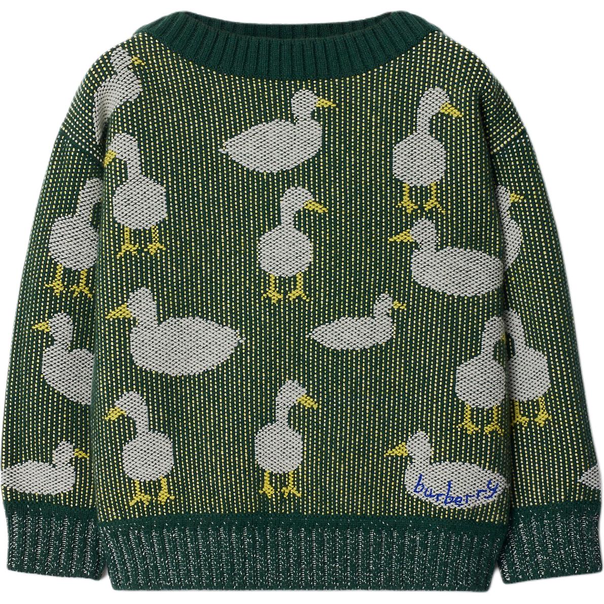 

Свитер Dark Moss Green детский Burberry