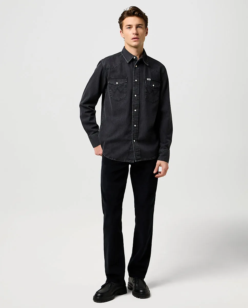 

Мужские брюки Greensboro прямого кроя Wrangler, черный