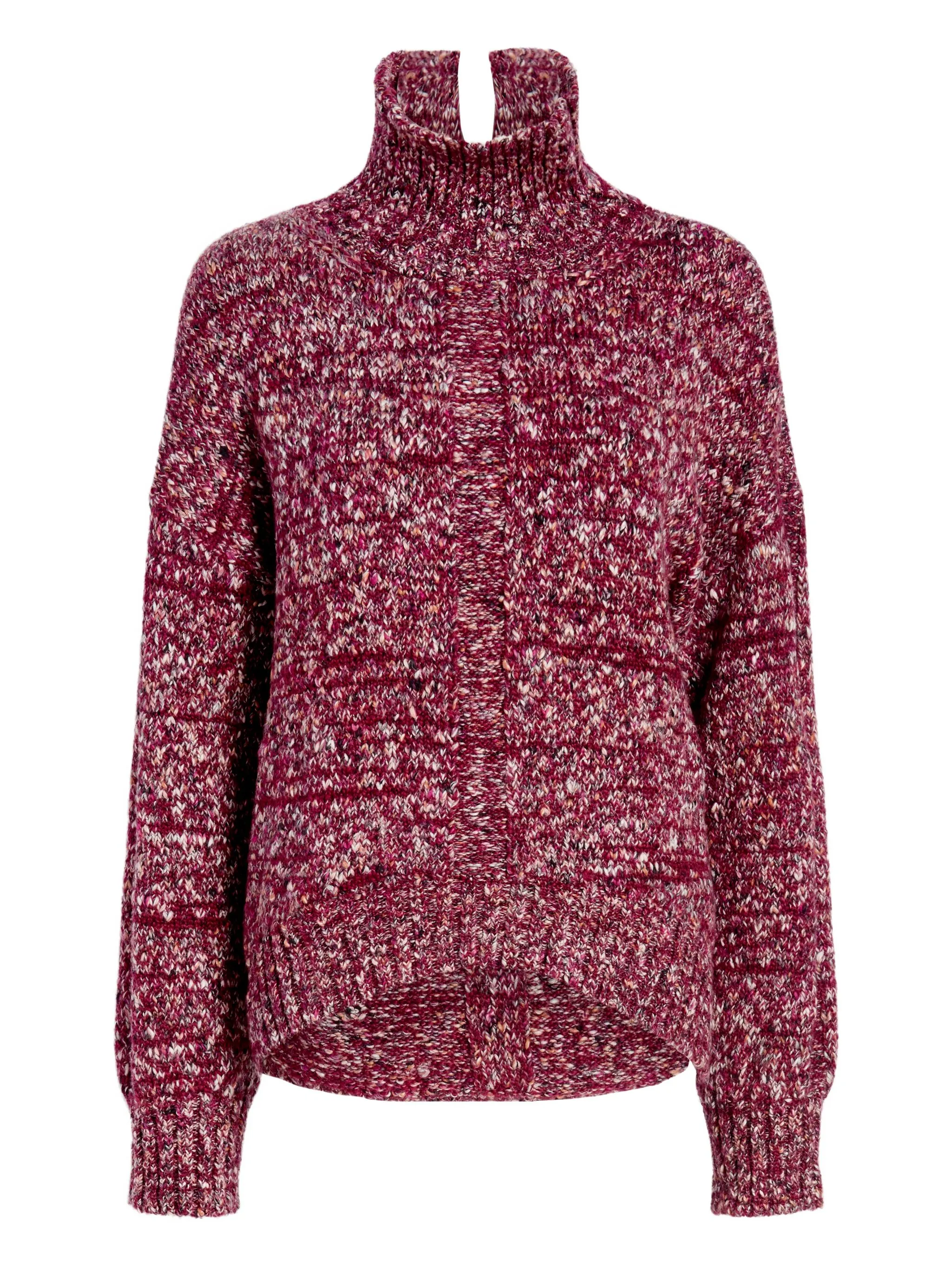 

Меланжевый свитер Sol Proenza Schouler White Label, красный