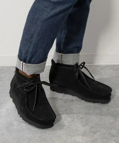 Мужские кроссовки Clarks Wallabee BT GTX Gore-Tex Beaver, Black 1