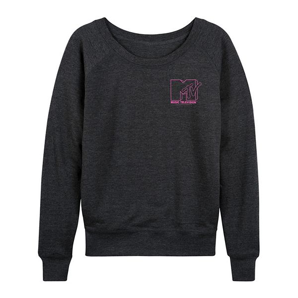 

Женская футболка с длинным рукавом mtv pink logo french terry Licensed Character, Heather Charcoal, Черный, Женская футболка с длинным рукавом mtv pink logo french terry Licensed Character, Heather Charcoal