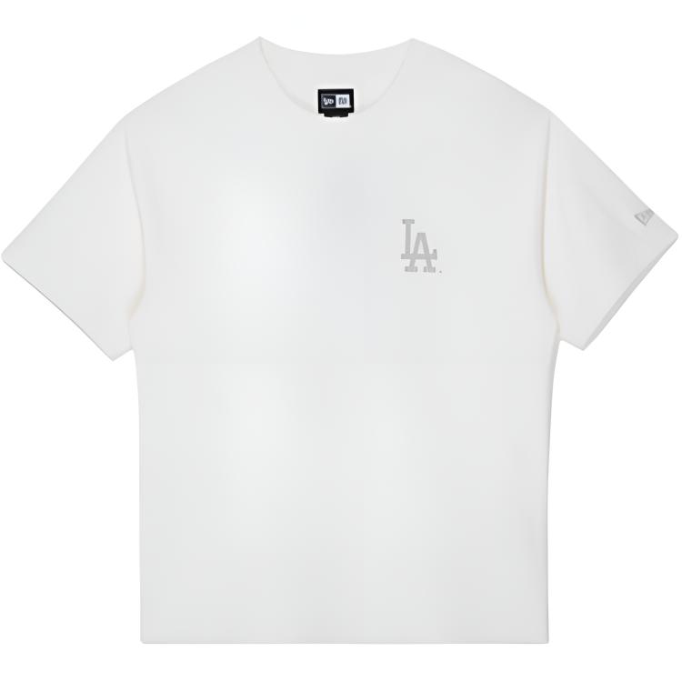 

New Era Футболки Unisex цвета Ivory White с круглым вырезом, Белый, New Era Футболки Unisex цвета Ivory White с круглым вырезом