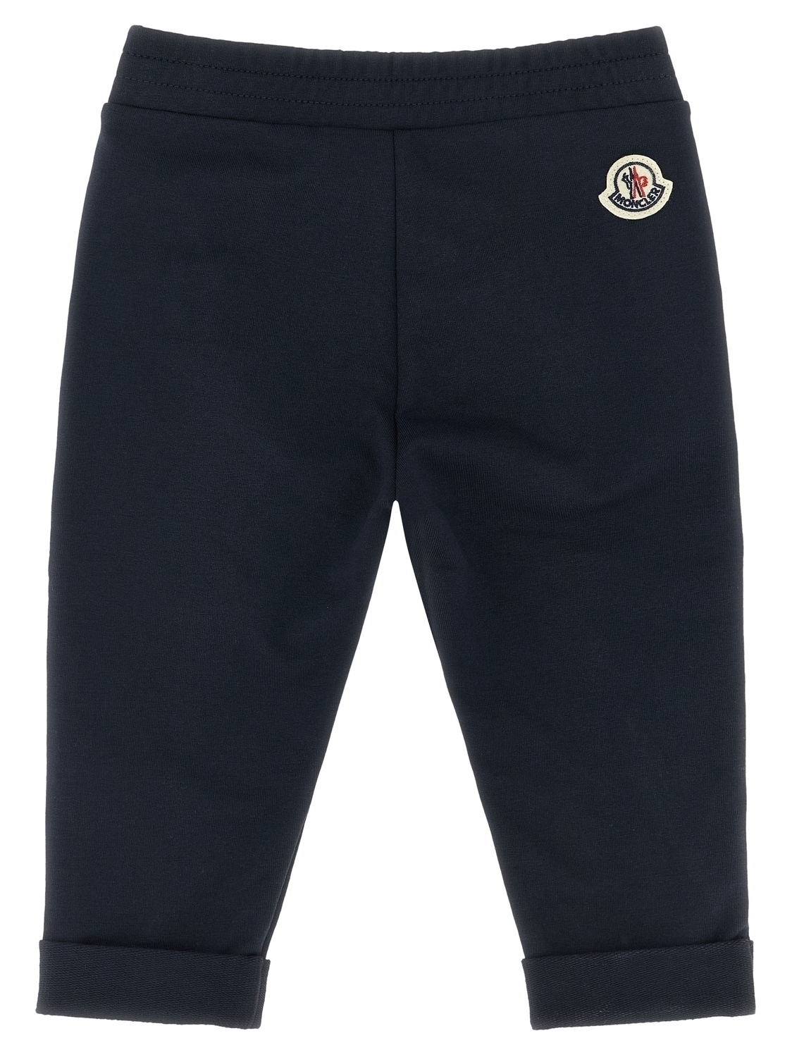 Джоггеры с триколорной лентой Moncler Enfant, синий — фото 2
