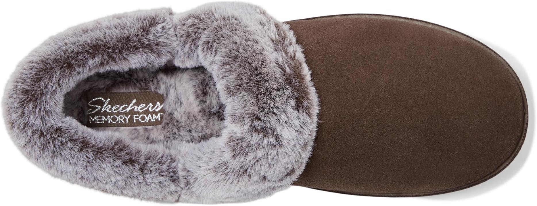 Тапочки SKECHERS Cozy Campfire - French Toast2, цвет Chocolate — фото 2