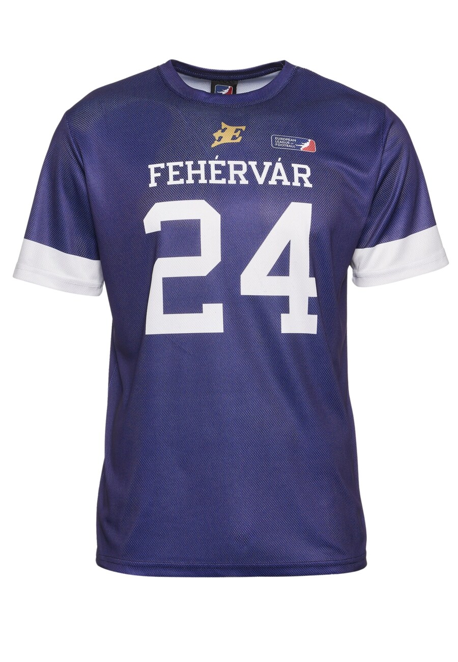 

Футболка DEF Shirt DefShop x European League of Football Fehérvár Enthroners, темно-синий