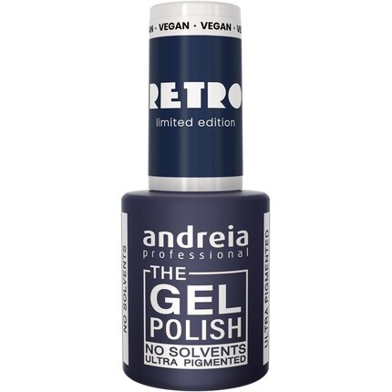 

Andreia Professional The Gel Polish Гель-лак без растворителей РЕТРО Ограниченная коллекция Цвет RT2 Изысканный темно-синий