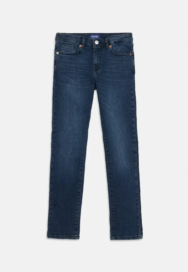 Обычные прямые джинсы osjweft Only & Sons Junior, Blue Black Denim