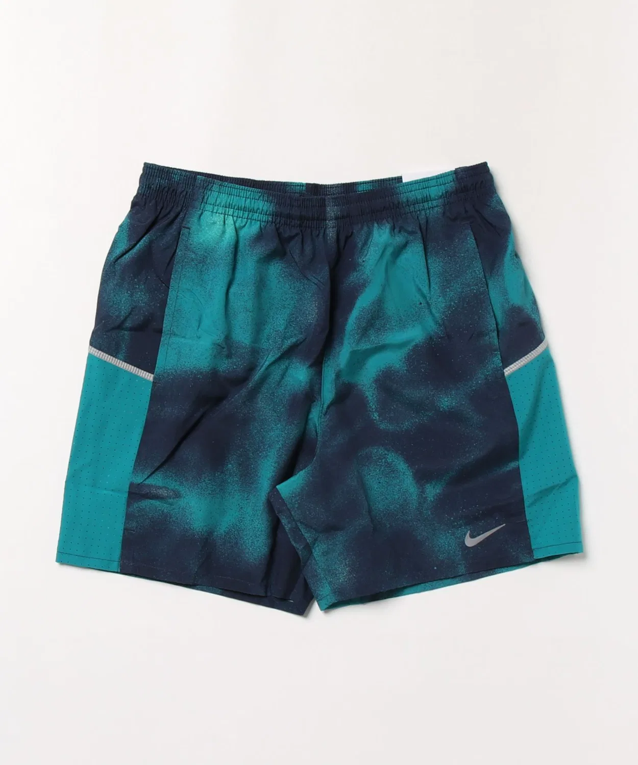 Детские шорты Nike Dri-FIT с принтом, модель MILER SHORT NOVELTY NIKE, Green