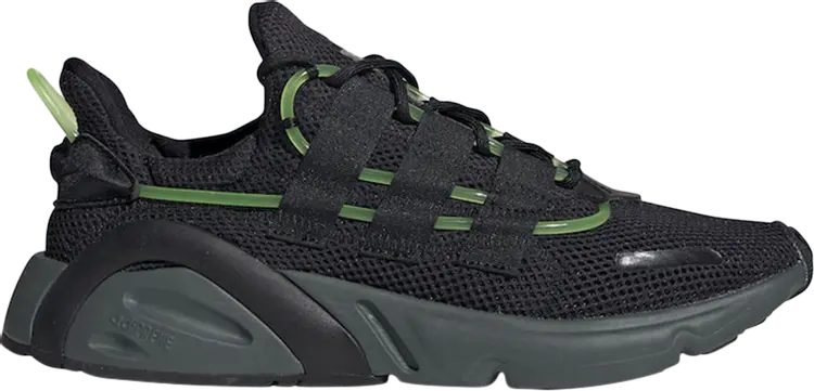 

Кроссовки Adidas LXCON 'Black Green', черный