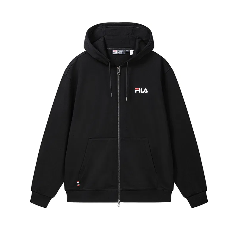 Детский худи с капюшоном FILA ORIGINALE, Jet Black BK