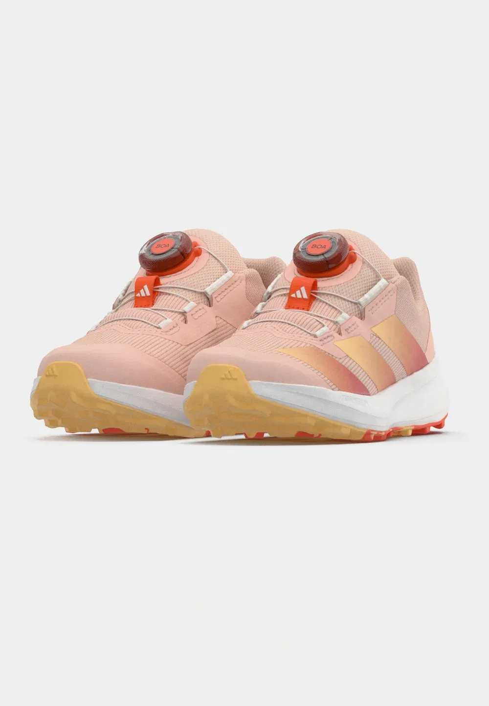 Кроссовки для бега по пересеченной местности Agravic унисекс Adidas Terrex, Semi Impact Orange/Blush Pink/Ice Tangerine — фото 3