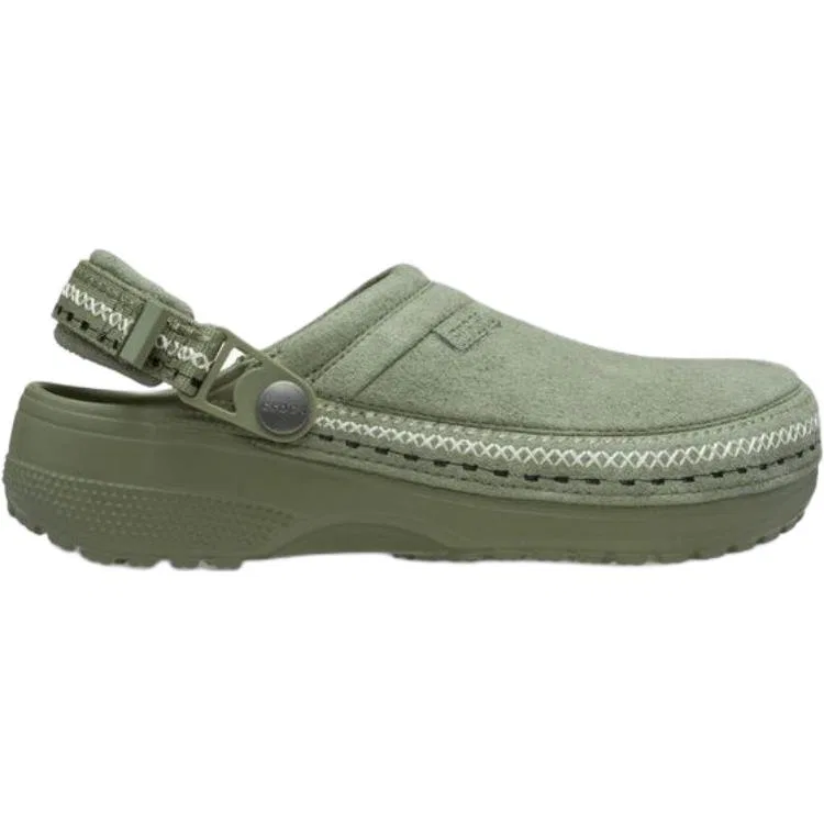 Детские закрытые тапочки из ЭВА Crocs, Green — фото 3