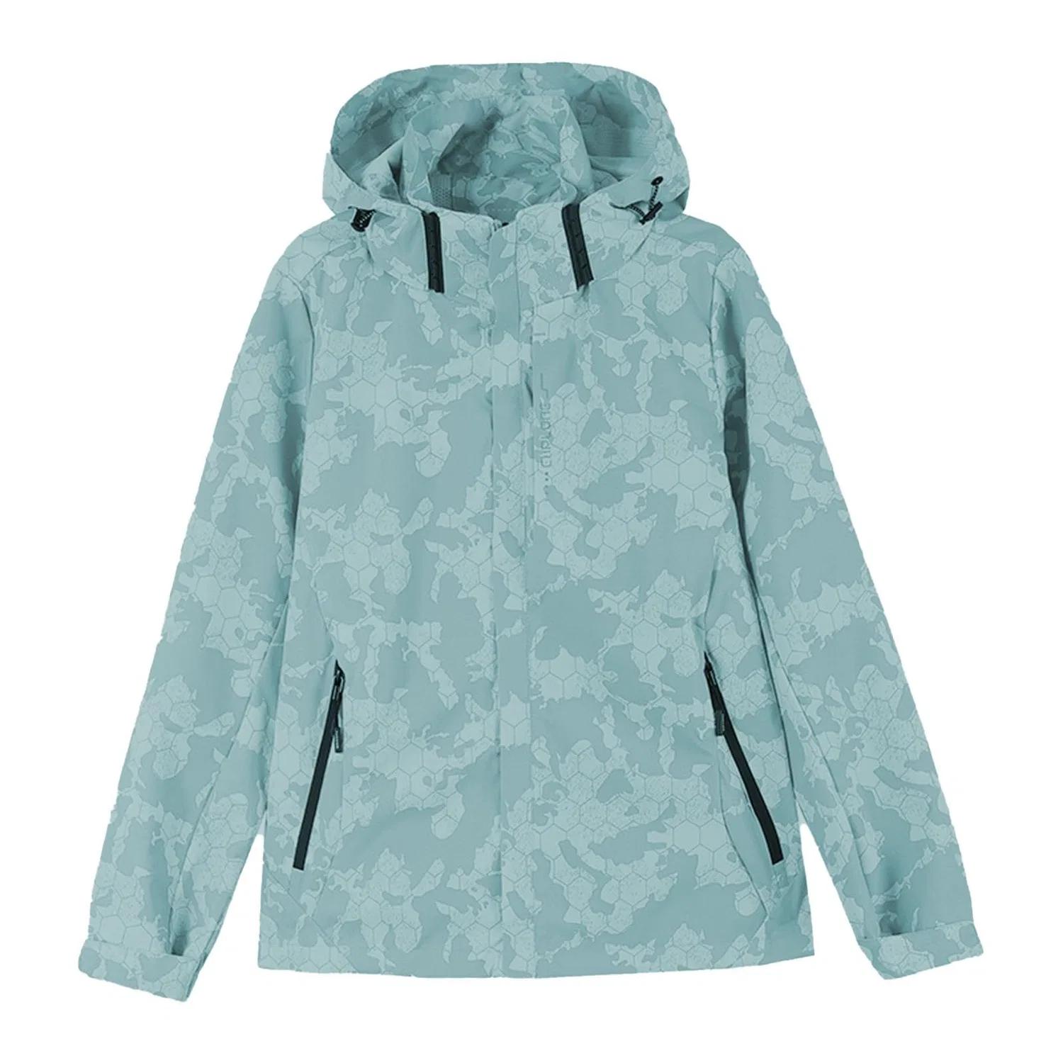 Женское пальто с принтом Fashion Casual Women Jacket, Verde