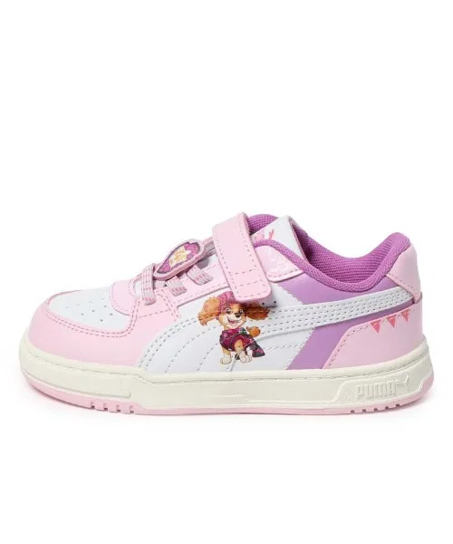 Детские кроссовки с липучкой PAW PATROL CAVEN 3 GAC+INF PUMA, Pink