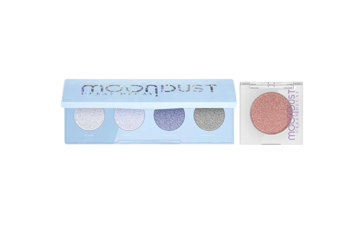 Палетка теней для век URBAN DECAY, Sparkling Rhinestone, Iceberg, 4g+1.8g — фото 4
