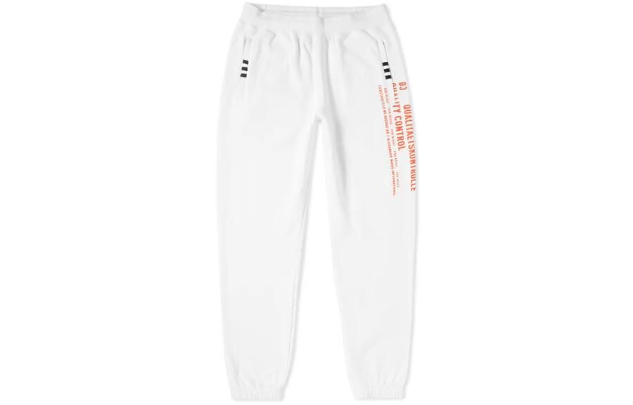 

Трикотажные спортивные штаны мужские белые Adidas Originals, белый