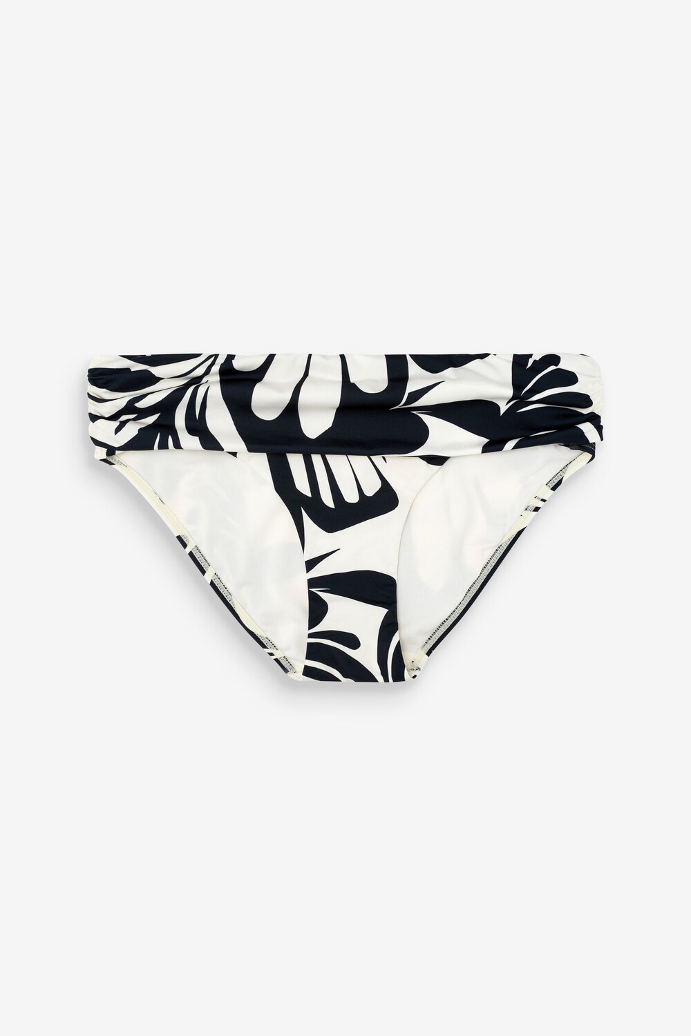 

Трусики бикини с закатанным верхом Mint Velvet, синий