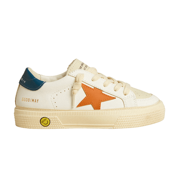 

Кроссовки Golden Goose May Kids 'White Orange Blue', белый