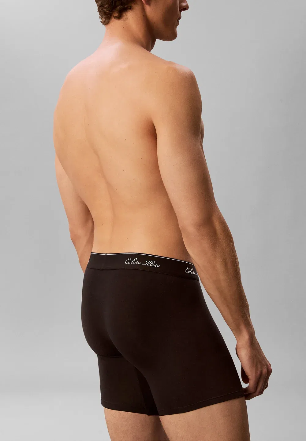 3 шт. - трусы Calvin Klein, Black W Dtm Wb — фото 3