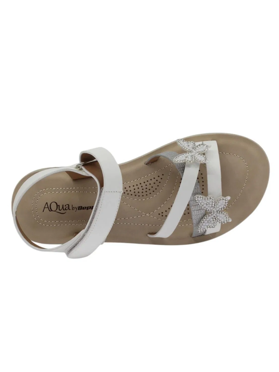 Сандалии Beppi Casual Sandal белого цвета — фото 4