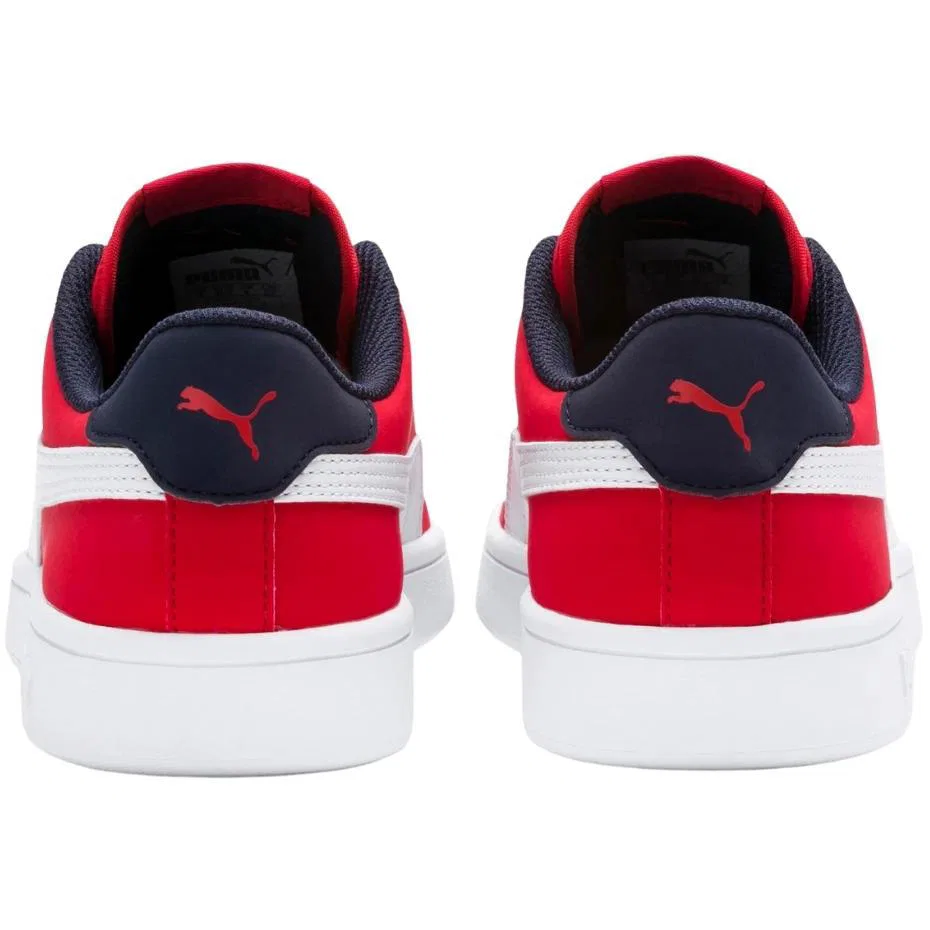 Детские кроссовки с закрытым носком Puma Smash, Puma, Red — фото 4